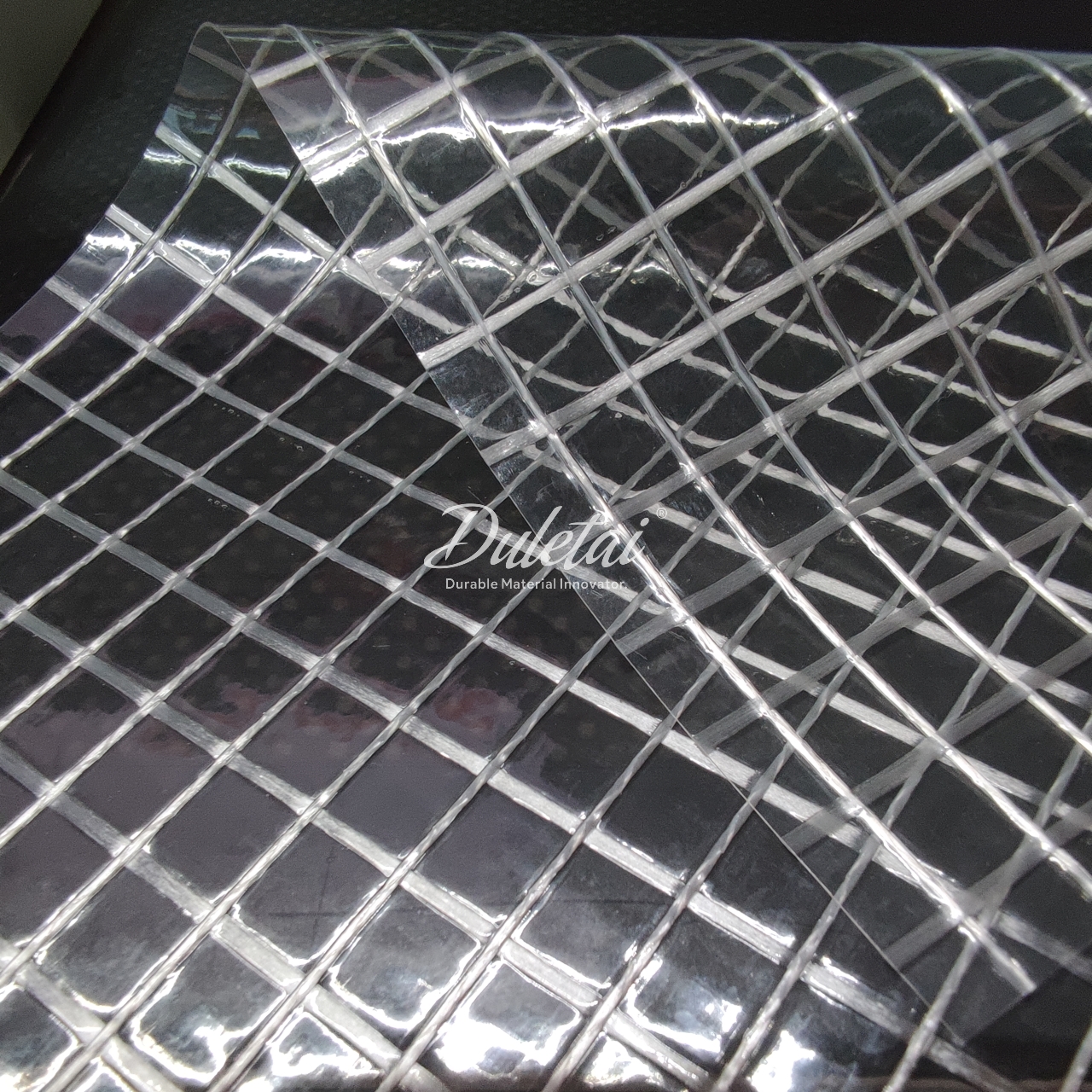 PVC transparent tarpaulin